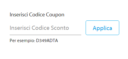 come inserire codice sconto ASUS